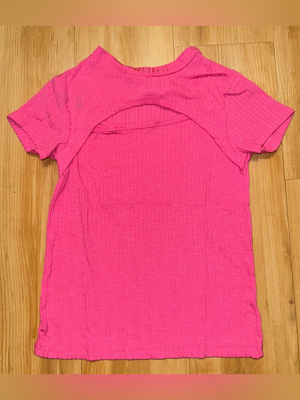 Open Front T-Shirt
